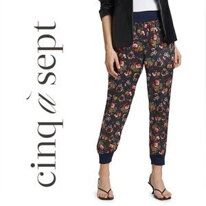 Cinq à Sept Floral Track Pants